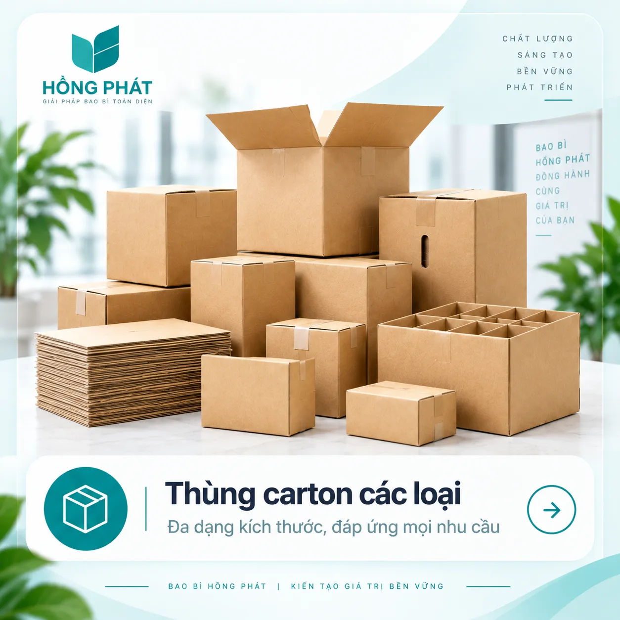 Thùng carton các loại